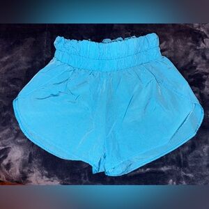 Rue21 Bright Blue Elastic Waist Athletic Shorts